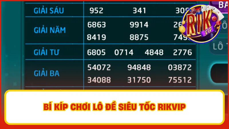 Nắm chắc các bí kíp chơi lô đề siêu tốc để tăng cơ hội chiến thắng