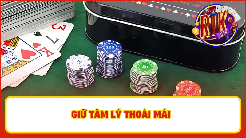 Giữ tâm lý thoải mái để dễ dàng chiến thắng game Mini Poker