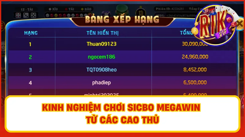 Thành viên không đặt cược quá nhiều trong một ván đấu